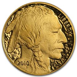 2010-W 1 oz Proof Gold Buffalo (w/Box &amp; CoA)