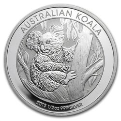 2013 1/2 oz Silver Australian Koala
