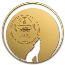 Mongolia 2013 Silver 500 Togrog Mongolian Nature - Cryi