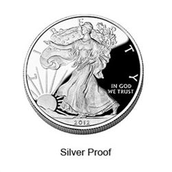 2012-S (2-Coin) Silver American Eagle 75th Anniversary