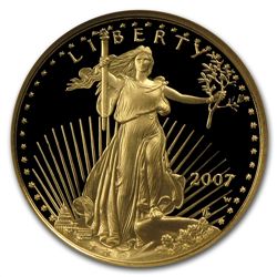 2007-W 1/10 oz Proof Gold American Eagle PF-70 NGC