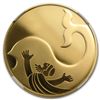 Image 1 : 2010 Israel Jonah in the Whale 1/2 oz Gold Coin PF-69 U