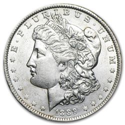 1889-O Morgan Dollar - Almost Uncirculated-58