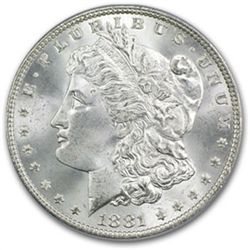 1881 Morgan Dollar - MS-65 PCGS