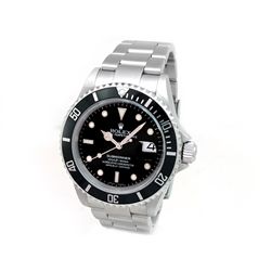 Rolex Stainless Steel Oyster Perpetual Submariner Watch