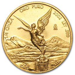2002 1/4 oz Gold Mexican Libertad (Brilliant Uncirculat