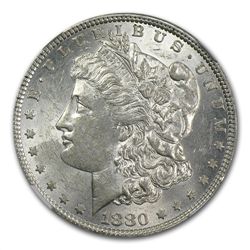 1880/79 Morgan Dollar AU-58 NGC - VAM-23 80/79 Overdate