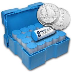 2013 1 oz Silver Canadian Wood Bison (25-Coin MintDirec
