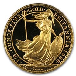 1988 1/2 oz Proof Gold Britannia PR-69 DCAM PCGS