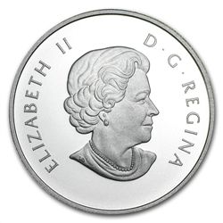 2013 1/2 oz Silver Canadian $10 Inukshuk (W/Box &amp; C