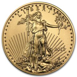 2013 1/4 oz Gold American Eagle - Brilliant Uncirculate