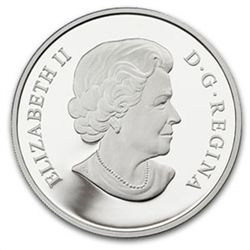 2013 1 oz Silver Canadian $15 Lunar Snake (W/Box &amp;