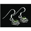 Image 1 : 0.80CT Peridot Antique Design .925 HookEarring 2.85g