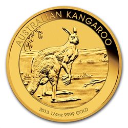 2013 1/4 oz Australian Gold Kangaroo