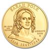 Image 1 : 2009-W 1/2 oz Uncirculated Gold Sarah Polk (w/Box &amp;