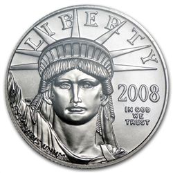 2008 1/2 oz Platinum American Eagle MS-70 NGC
