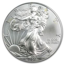 2011 Silver American Eagle - MS-69 PCGS - FS - 25th Ann