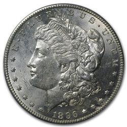 1896-S Morgan Dollar MS-62 PCGS