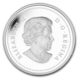 2013 1 oz Silver Canadian $20 Coin - The Beaver