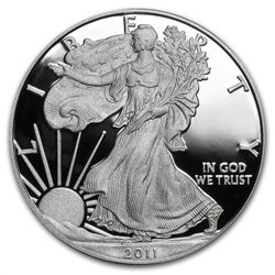 2011-W 1 oz Proof Silver American Eagle (w/Box &amp; Co