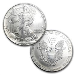 1994 Silver American Eagles - BU NGC - 20-Coin Sealed T