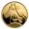 Image 1 : 2003 Israel Jacob and Rachel 1/2 oz Proof Gold Coin w/