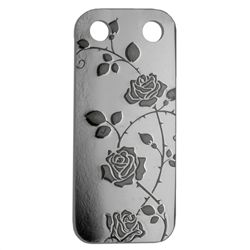 Rambling Rose - 1/5 oz Proof Silver Pamp Ingot Pendant