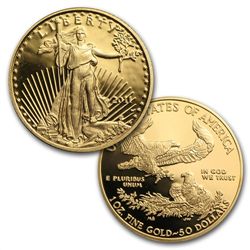 2011-W 4-Coin Proof Gold American Eagle Set (w/Box &amp
