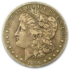 1896-S Morgan Dollar Very Fine-35 PCGS