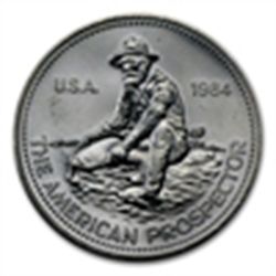 1984 (Eagle) - 1 oz Engelhard Prospector Silver Round .