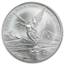 2013 2 oz Silver Libertad MS-70 NGC (ER) - Registry Set
