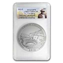2012-P 5 oz Chaco Culture SP-70 PCGS Roosevelt Label