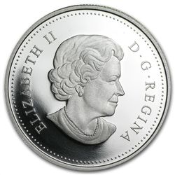 2012 Silver Canadian $5 Commemorative Proof Coin - Geor