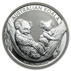 2011 1 oz Silver Australian Koala