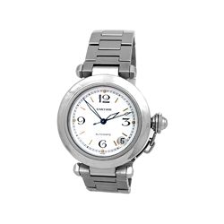 Cartier Stainless Steel Pasha Watch.