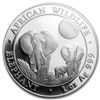 Image 1 : 2014 1 oz Silver Somalian Elephant PCGS PR-69 DCAM Firs