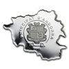 Image 1 : Andorra 2013 Proof Silver Nature Treasure Map Shaped -