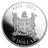 Fiji 2013 Silver $10 Year of the Snake - Gilson Opal Sn