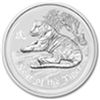 2010 2 oz Silver Australian Year of the Tiger Coin (Ser