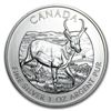 2013 1 oz Silver Canadian Wildlife Series - Antelope