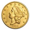 Image 1 : 1866 $20 Liberty Gold Double Eagle - Extra Fine