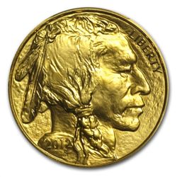 2012 1 oz Gold Buffalo MS-69 PCGS (Black Diamond)