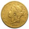 Image 1 : 1857 $20 Gold Liberty Double Eagle - F-12 PCGS