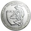 Image 1 : 1997-P Law Enforcement $1 Silver Commemorative - MS-69