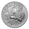 Image 1 : 2013 1 oz Silver New Zealand Treasures $1 Kiwi NGC SP70