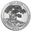 Image 1 : 2013-P 5 oz Silver ATB - Great Basin w/ Box &amp; COA
