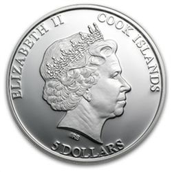 Cook Islands 2013 Silver Proof Hollywood Legends - Greg