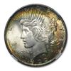 Image 1 : 1922 Peace Dollar MS-62 NGC - Nice Obverse Toning!