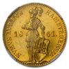 Image 1 : Hamburg 1861 Gold Ducat NGC MS-62