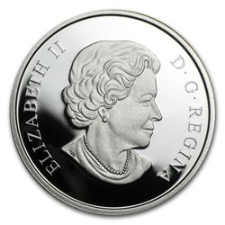 2011 Ultra-High Relief Silver Canadian $15 - The Prince